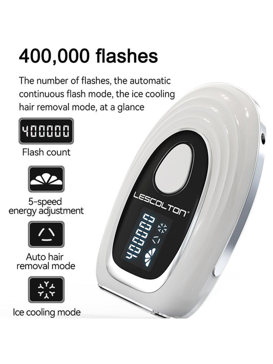 1pc ABS Epilator, Modern White 3 In 1 Hair Remover For Home