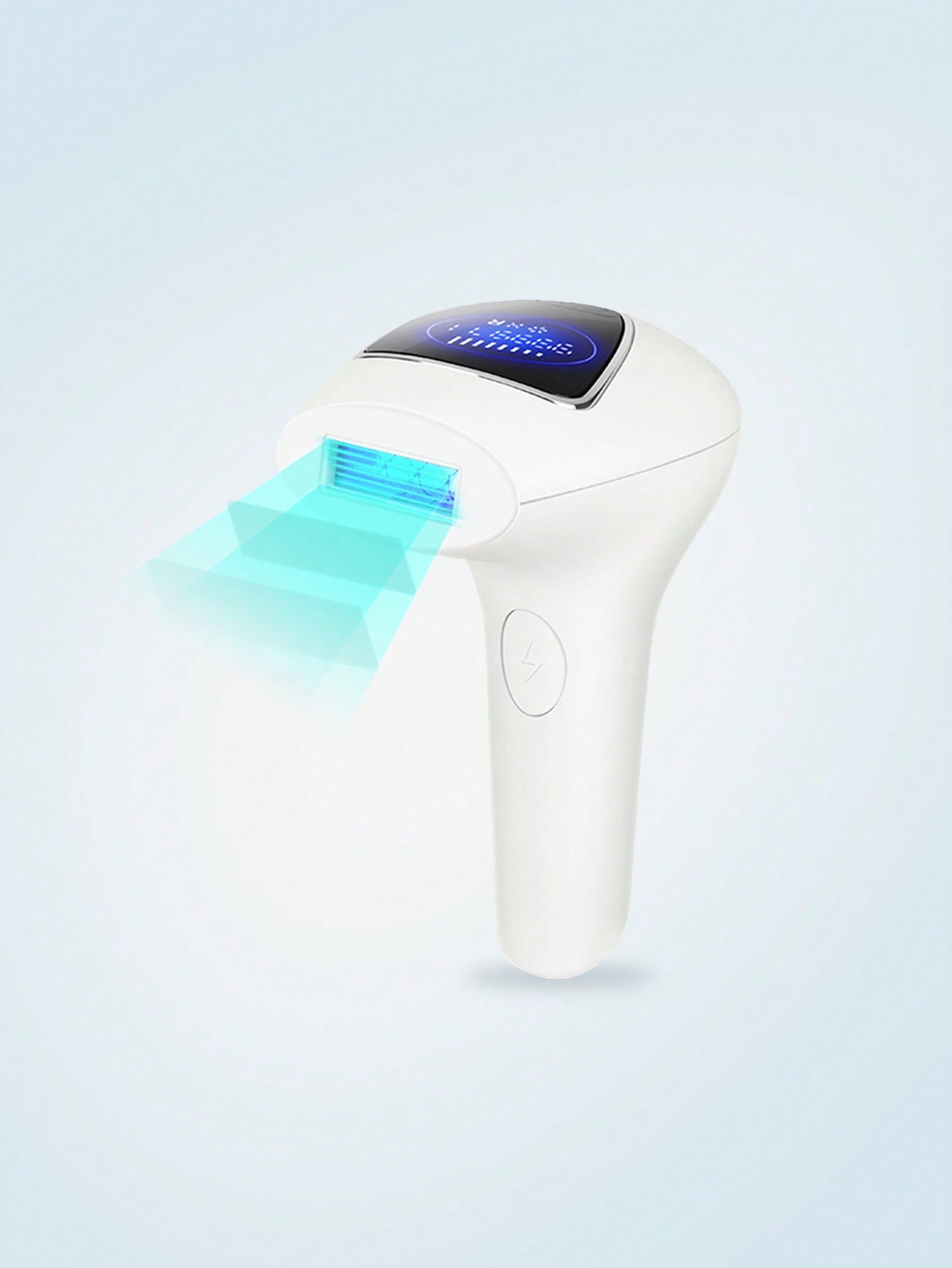 1pc White Plug Powered Epilator 990,000 Flashes Hair Removal Device for Women Body A8A202-2