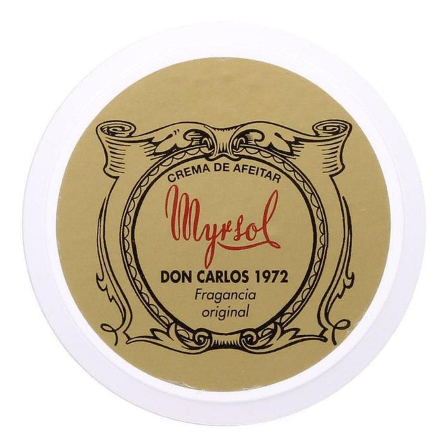 1972 Don Carlos Shaving Cream 150ml - by Myrsol